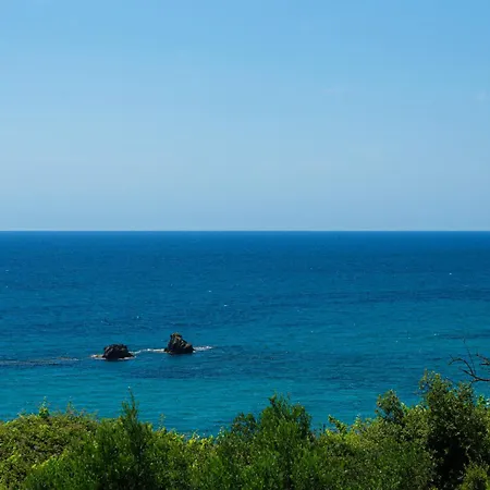 Lejlighed Elegant Seaview And Private Access Halikounas