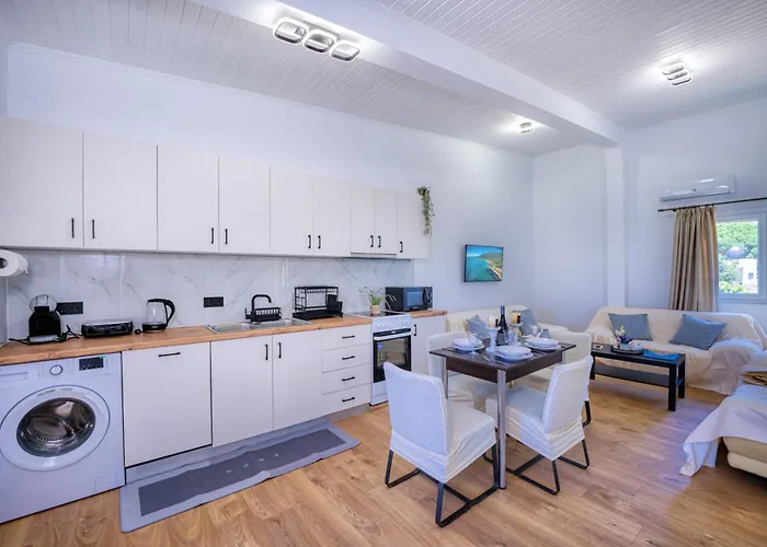 Elegant Seaview And Private Access Apartamento Halikounas
